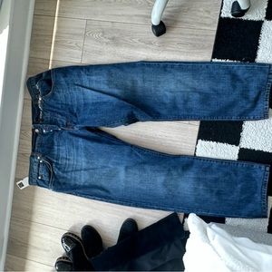 Dark wash jeans NEVER WORN WITH TAGS